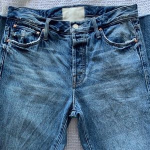 Mother Scrapper Cuff Ankle Fray